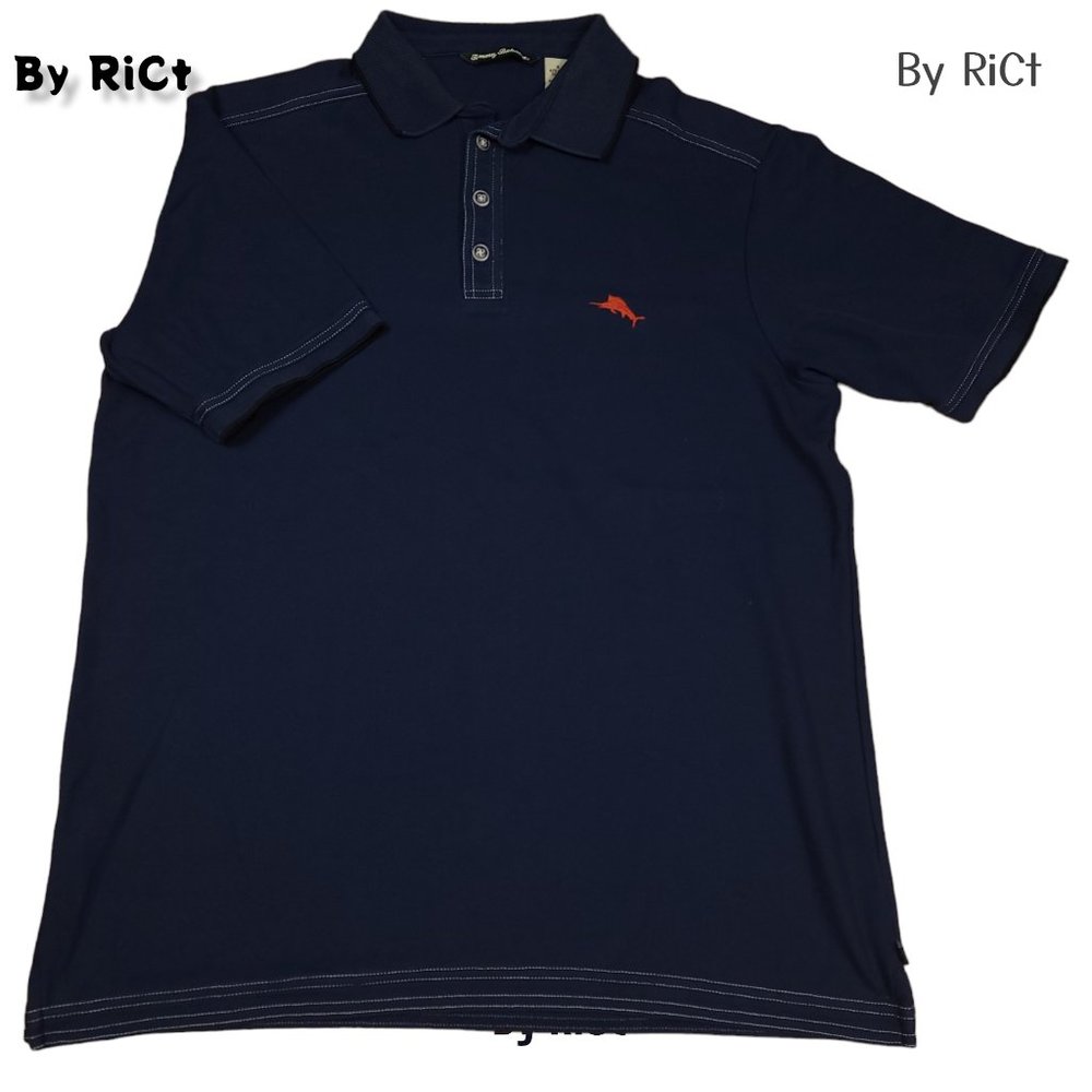 Tommy Bahama Emfielder IslandZone Men's Short Sleeve Shirt Size S Supima Cotton